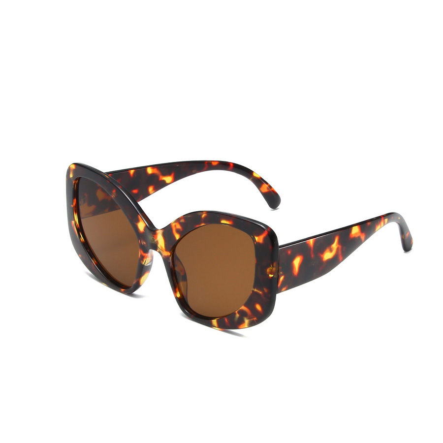 Hip-Hop Rock Cool Style Color Block Ac Special-Shaped Mirror Full Frame Women's Sunglasses display picture 9
