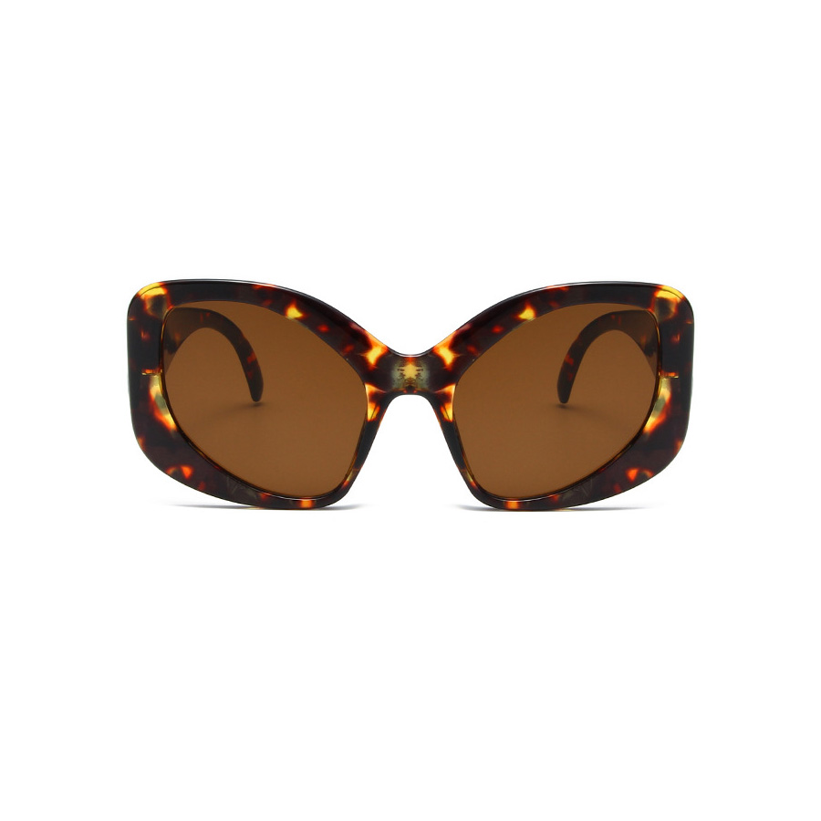 Hip-Hop Rock Cool Style Color Block Ac Special-Shaped Mirror Full Frame Women's Sunglasses display picture 8