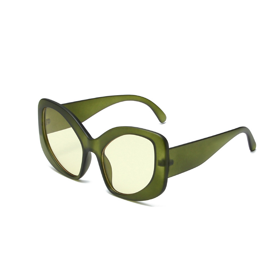 Hip-Hop Rock Cool Style Color Block Ac Special-Shaped Mirror Full Frame Women's Sunglasses display picture 7