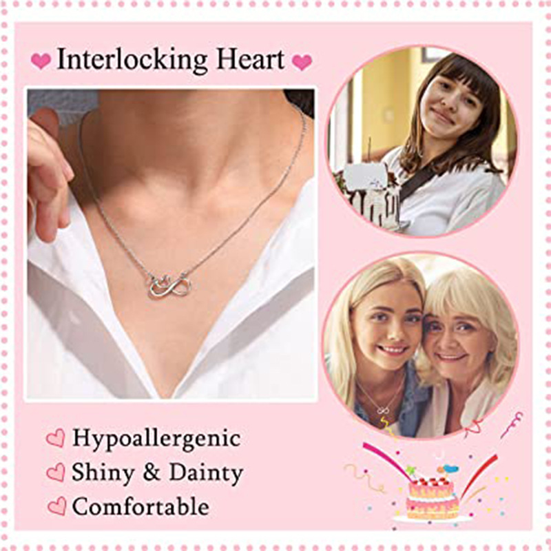 Wholesale Jewelry Simple Style Solid Color Solid Color Alloy Heart Pendant Necklace display picture 3