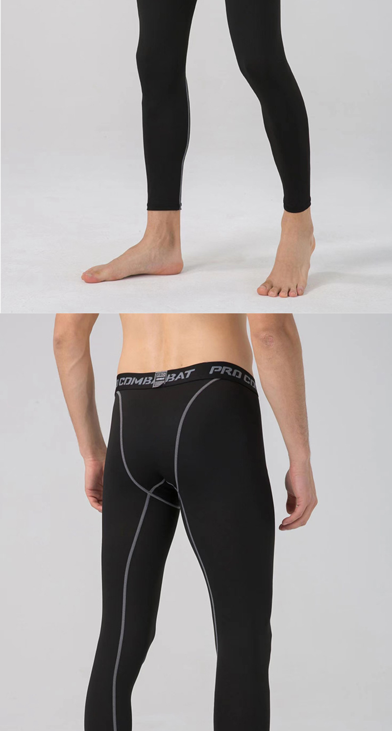 Men's Casual Sports Color Block Polyester Milk Fiber Active Bottoms Casual Pants display picture 4