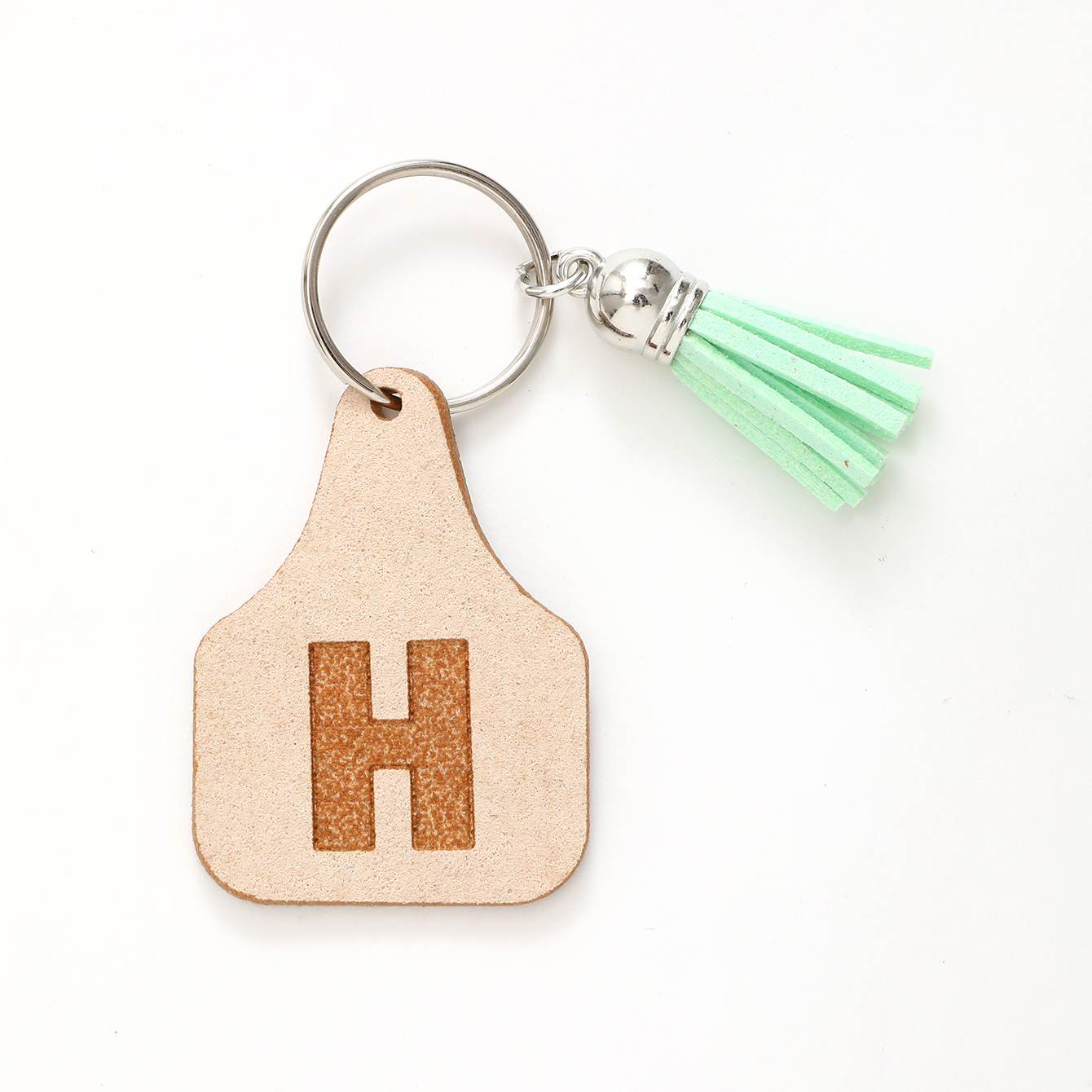 Modern Style Classic Style Commute Letter Pu Leather Tassel Bag Pendant Keychain display picture 7