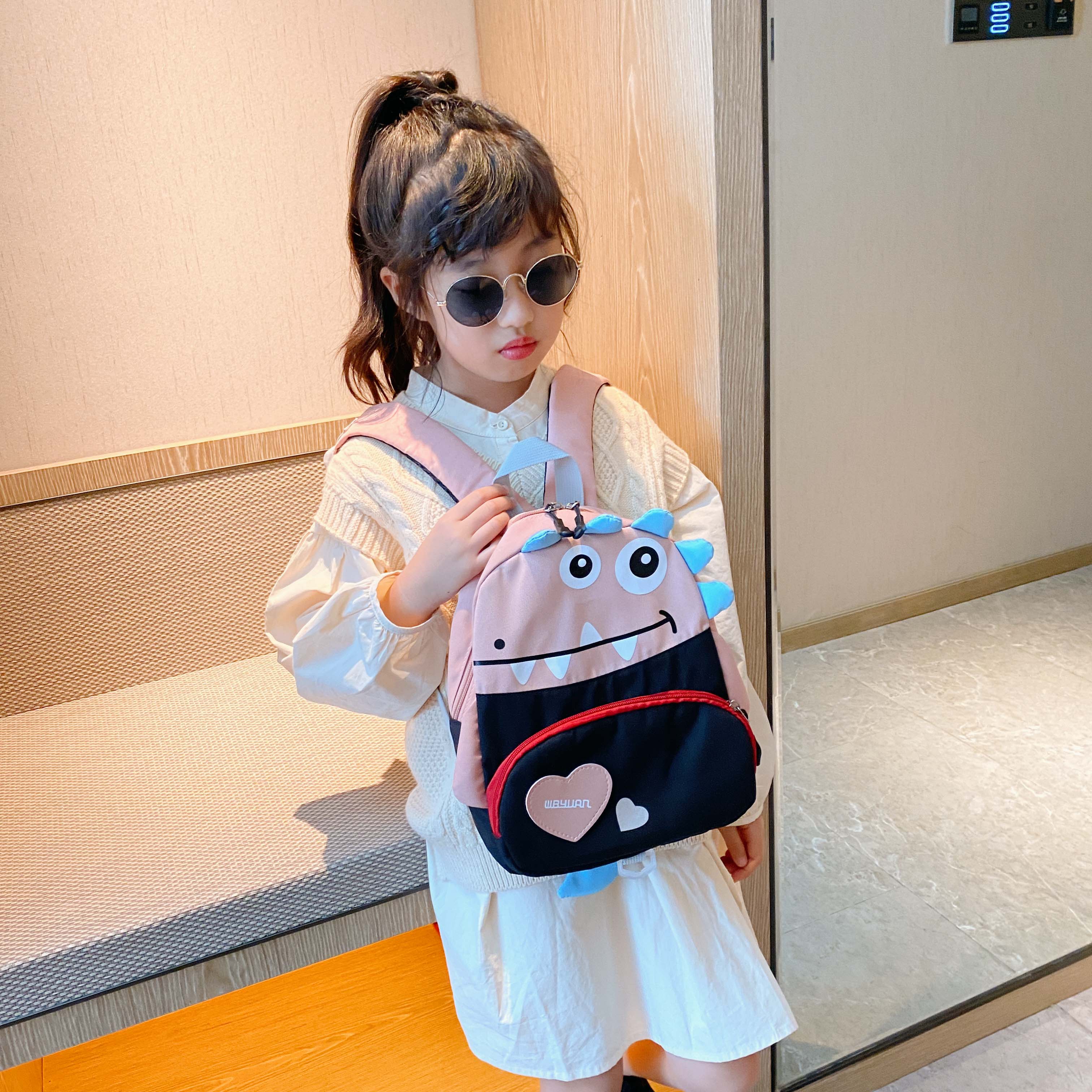 2024 New Children's Bags Kindergarten Children Cute Cartoon Bag Outdoor Leisure Backpack display picture 1