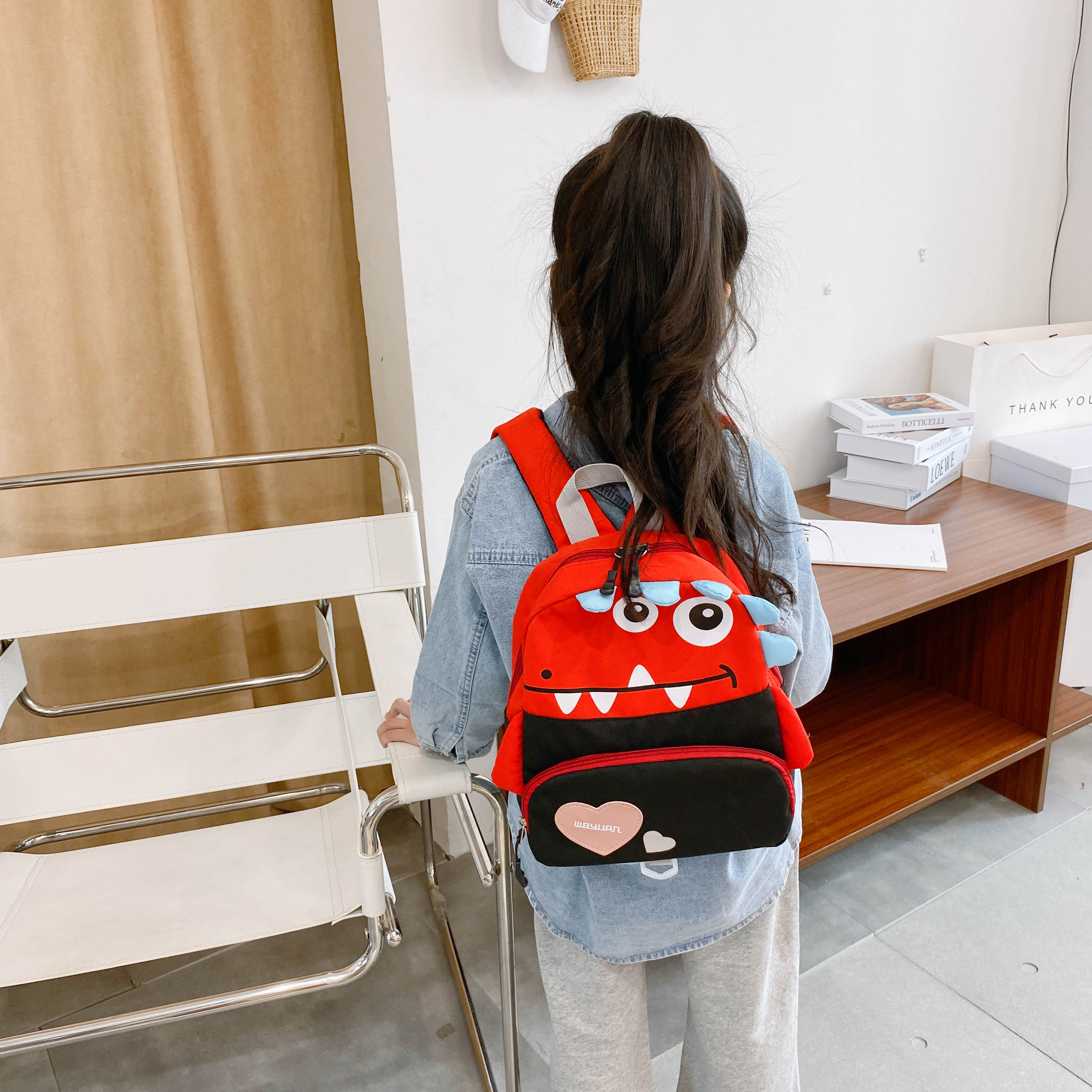 2024 New Children's Bags Kindergarten Children Cute Cartoon Bag Outdoor Leisure Backpack display picture 3