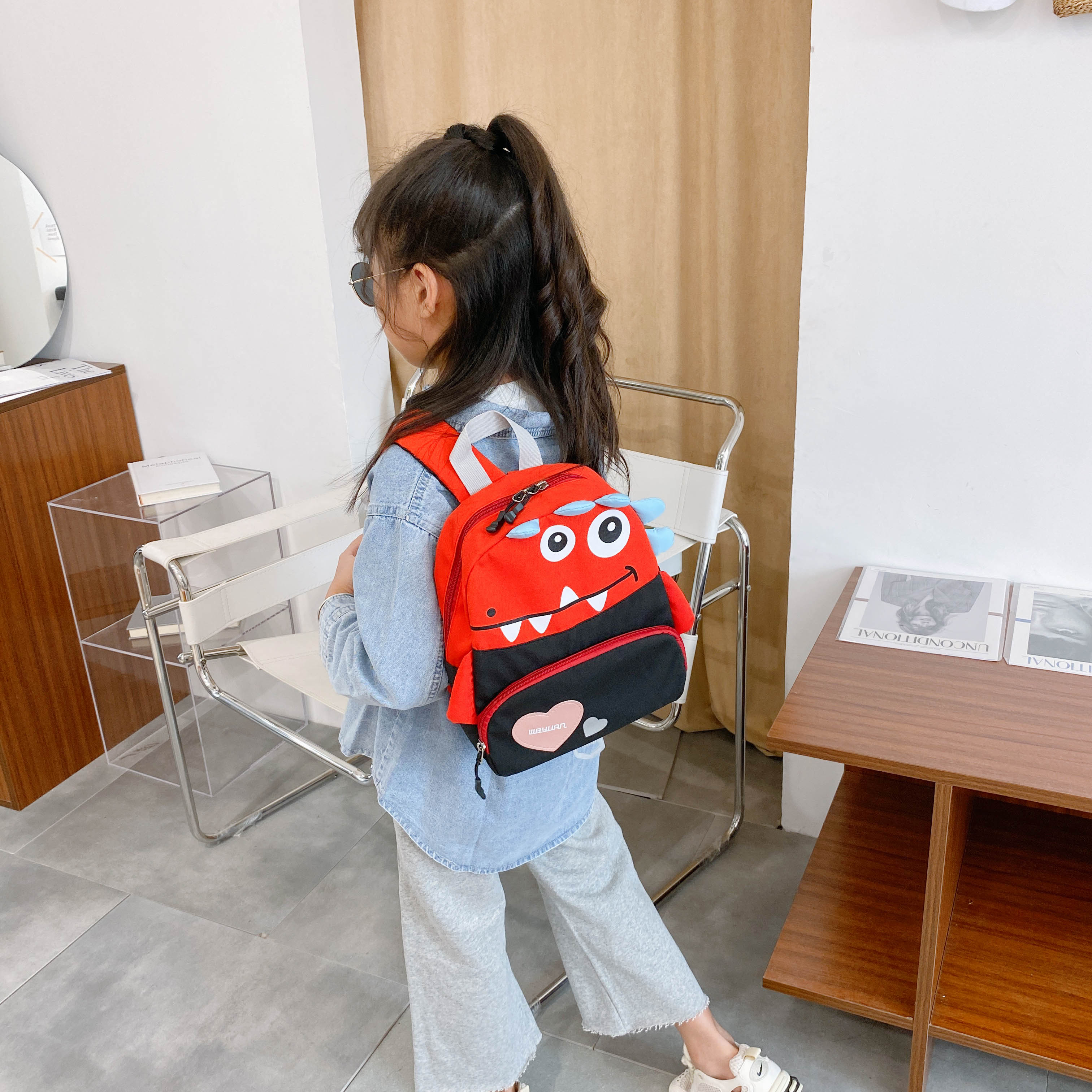 2024 New Children's Bags Kindergarten Children Cute Cartoon Bag Outdoor Leisure Backpack display picture 6