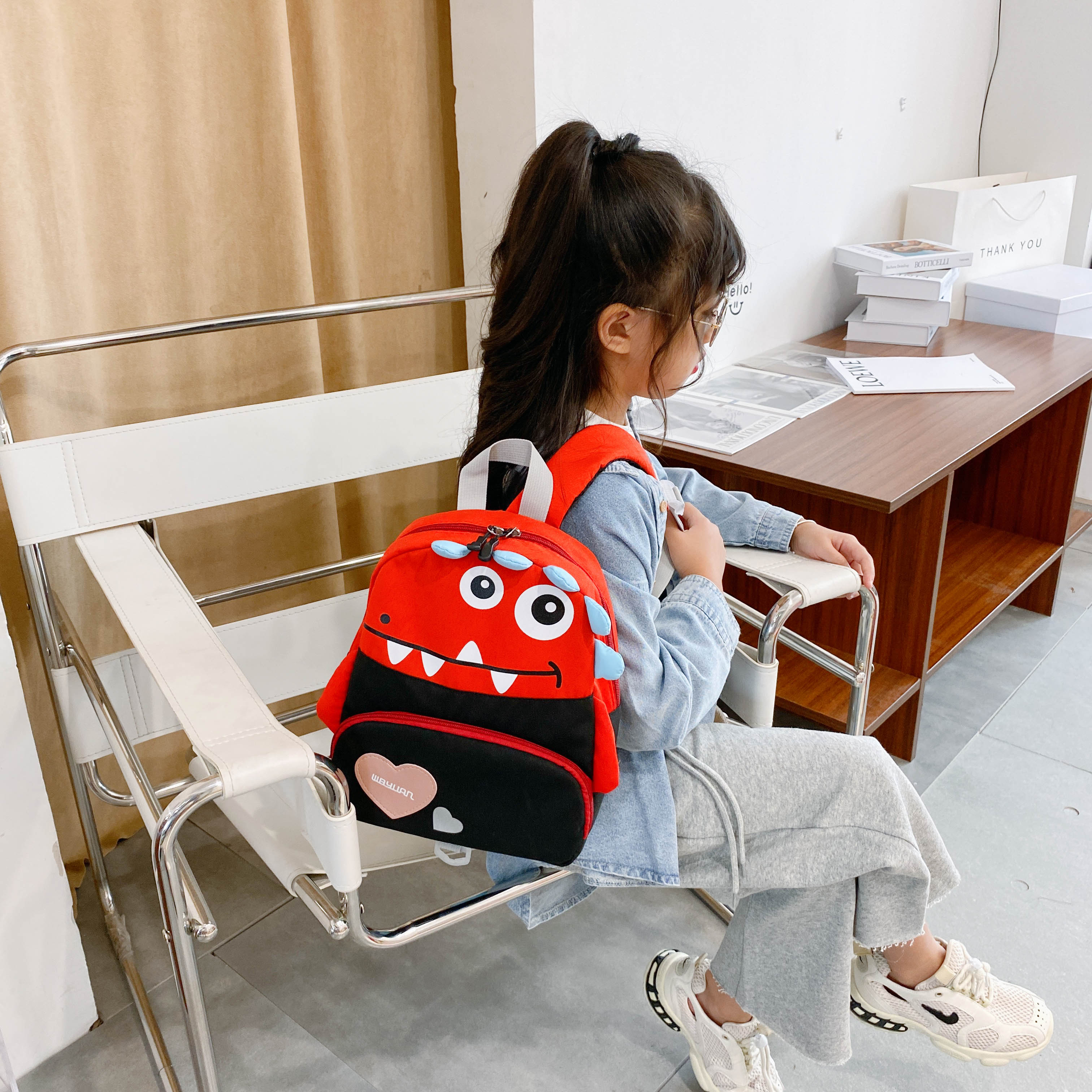 2024 New Children's Bags Kindergarten Children Cute Cartoon Bag Outdoor Leisure Backpack display picture 13