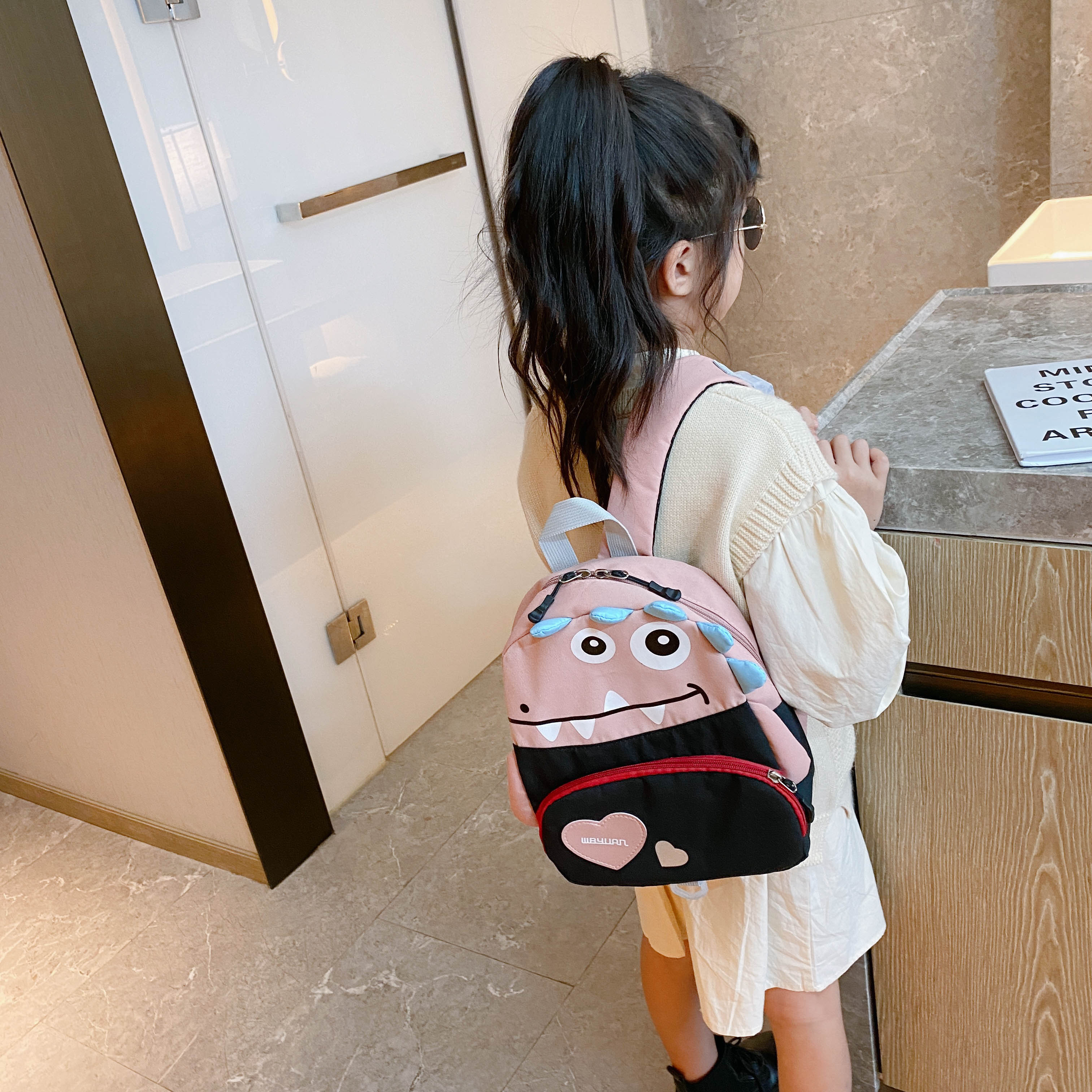 2024 New Children's Bags Kindergarten Children Cute Cartoon Bag Outdoor Leisure Backpack display picture 14