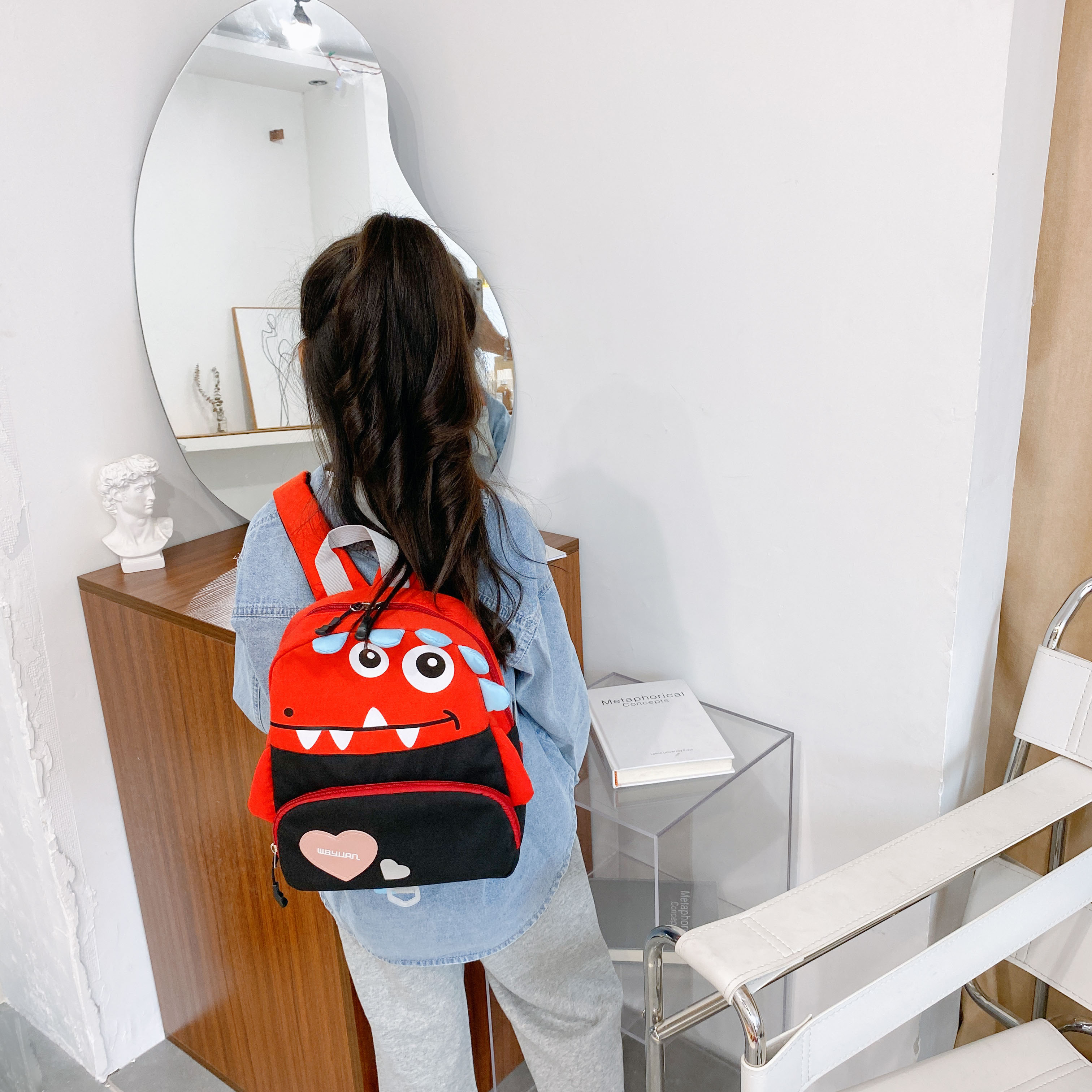 2024 New Children's Bags Kindergarten Children Cute Cartoon Bag Outdoor Leisure Backpack display picture 12