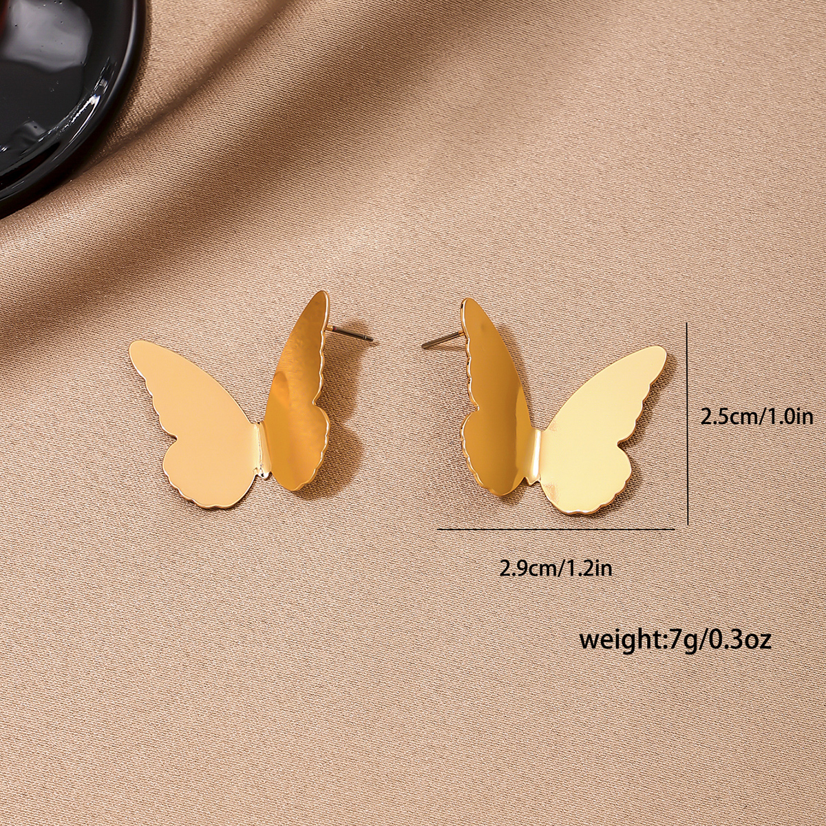 1 Pair Fairy Style Sweet Classic Style Butterfly Alloy Ear Studs display picture 5
