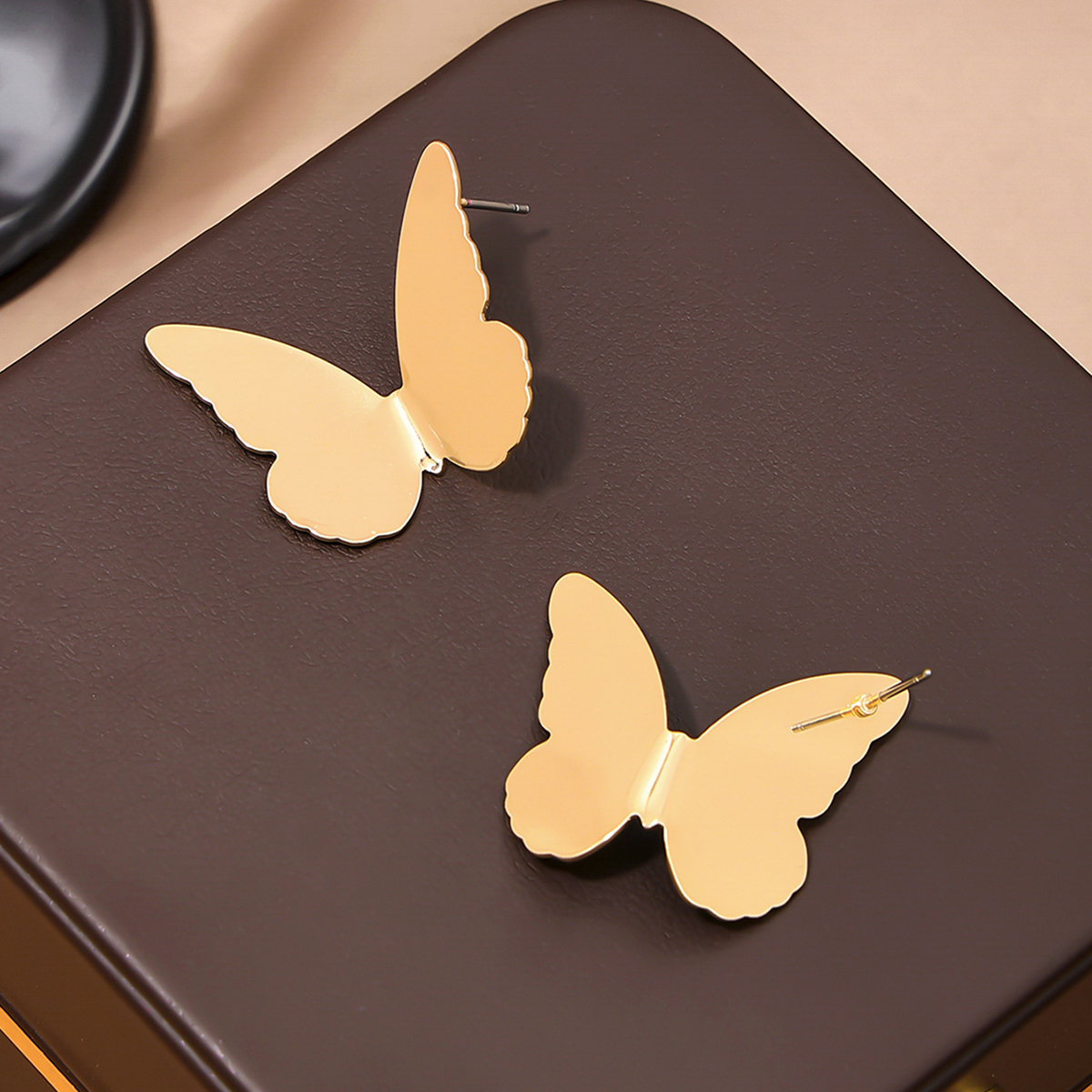 1 Pair Fairy Style Sweet Classic Style Butterfly Alloy Ear Studs display picture 6