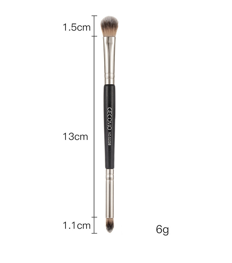 Fashion Double-headed Makeup Brush Soft Hair Natural Smudge Makeup Brush display picture 4