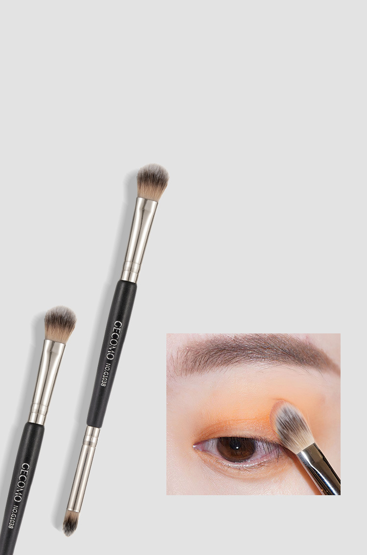 Fashion Double-headed Makeup Brush Soft Hair Natural Smudge Makeup Brush display picture 5
