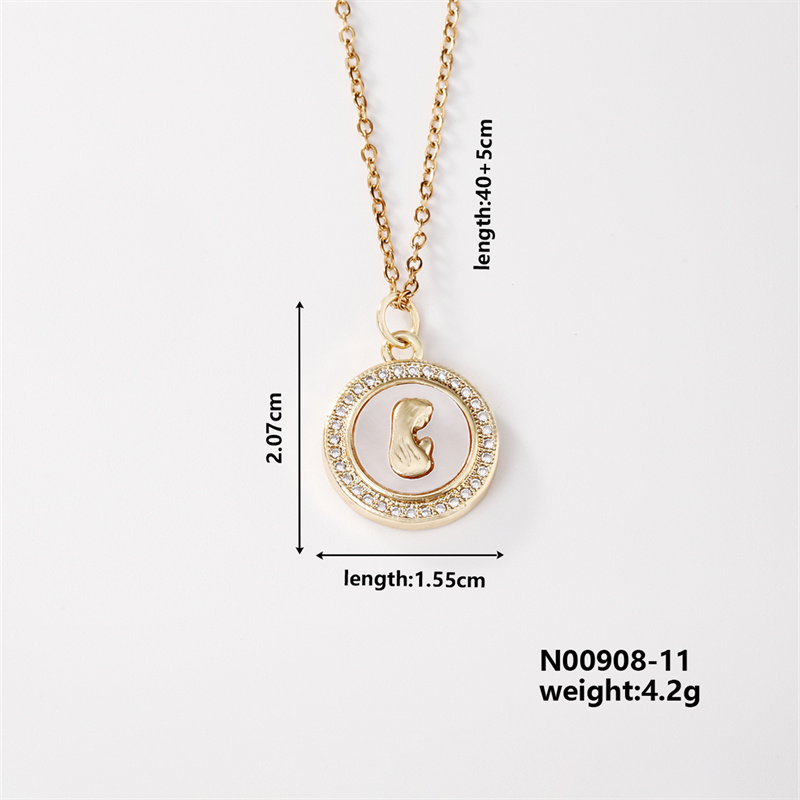 Wholesale Casual Elegant Classic Style Geometric Virgin Mary 304 Stainless Steel Copper Inlay K Gold Plated Artificial Pearls Gold White Diamond Pendant Necklace display picture 8