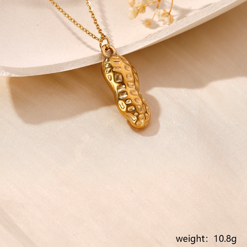 304 Stainless Steel 18K Gold Plated Hawaiian Vacation Tropical Plating Animal Heart Shape Shell Pendant Necklace display picture 1