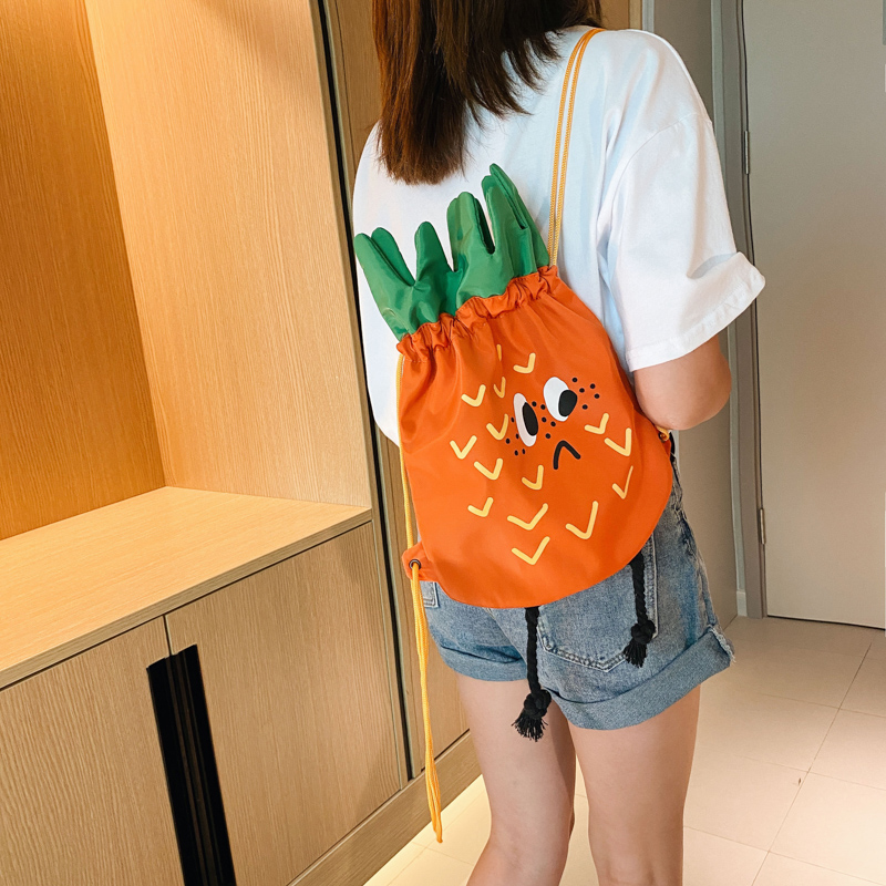 Large Backpack Small Shoulder Bag Pineapple Daily Shopping Kids Backpack Women's Backpack display picture 3
