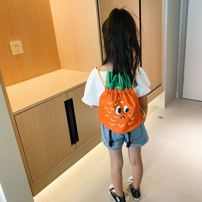 Large Backpack Small Shoulder Bag Pineapple Daily Shopping Kids Backpack Women's Backpack display picture 9