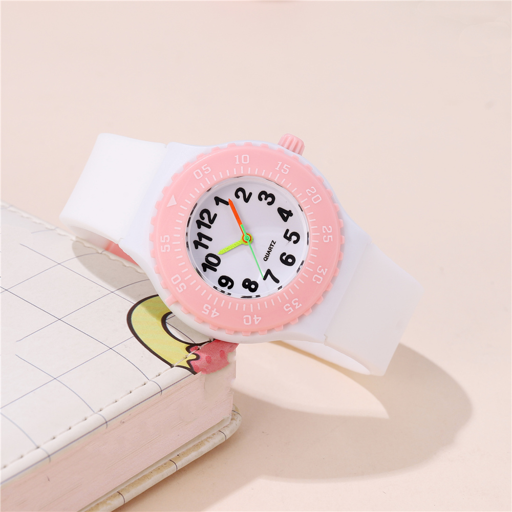 Casual Simple Style Color Block Buckle Quartz Kids Watches display picture 6