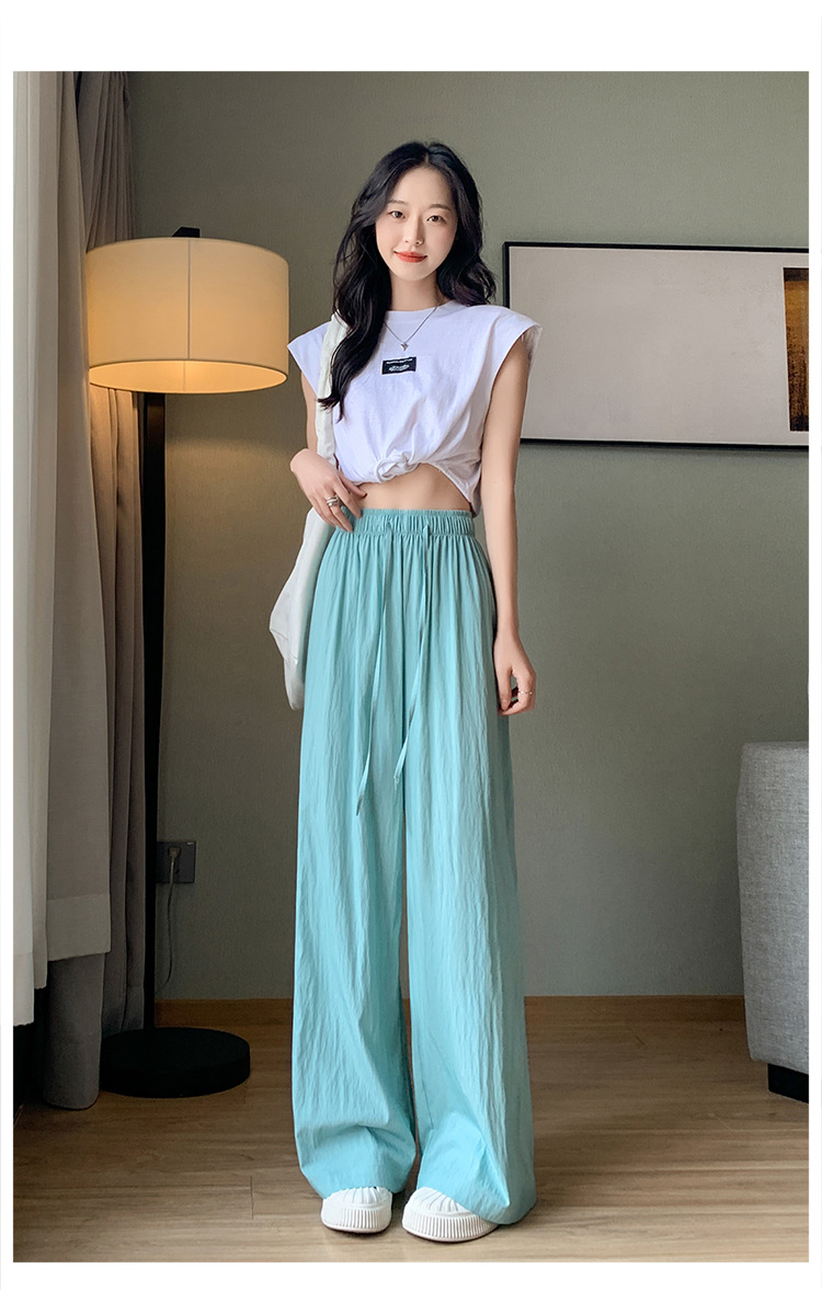Women's Holiday Daily Simple Style Solid Color Full Length Casual Pants display picture 4