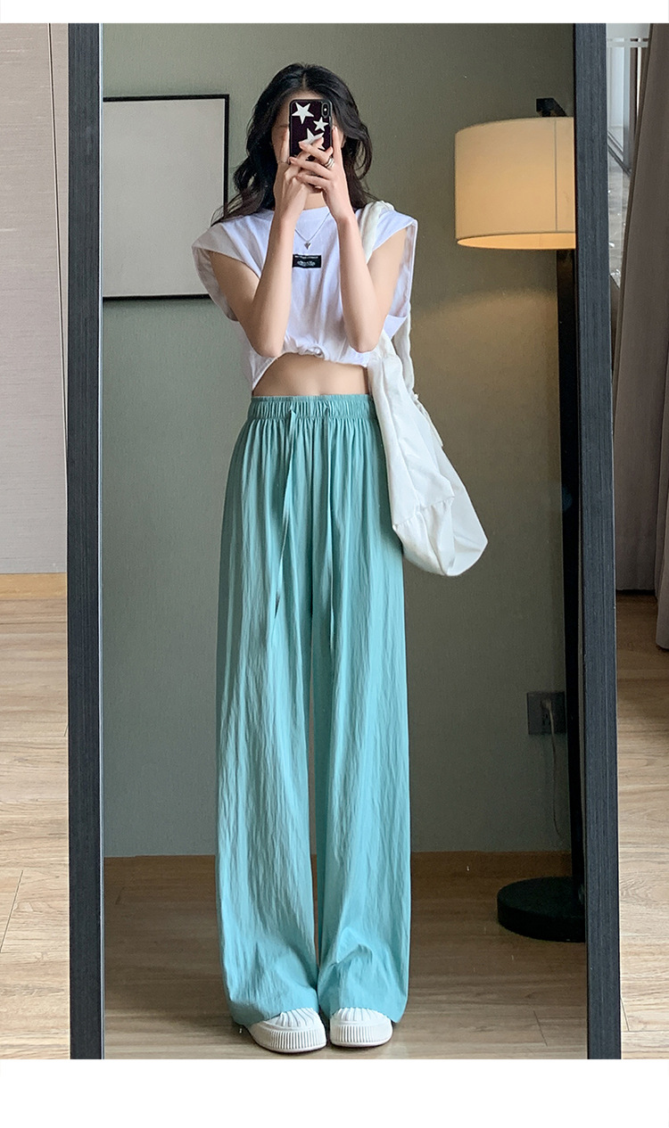 Women's Holiday Daily Simple Style Solid Color Full Length Casual Pants display picture 5