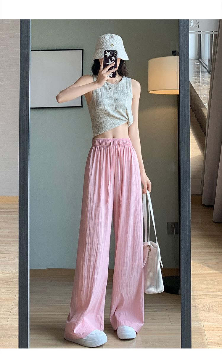Women's Holiday Daily Simple Style Solid Color Full Length Casual Pants display picture 9
