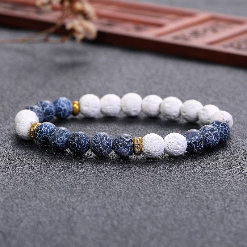 Vintage Style Ethnic Style Classic Style Round Natural Stone Bracelets In Bulk display picture 1