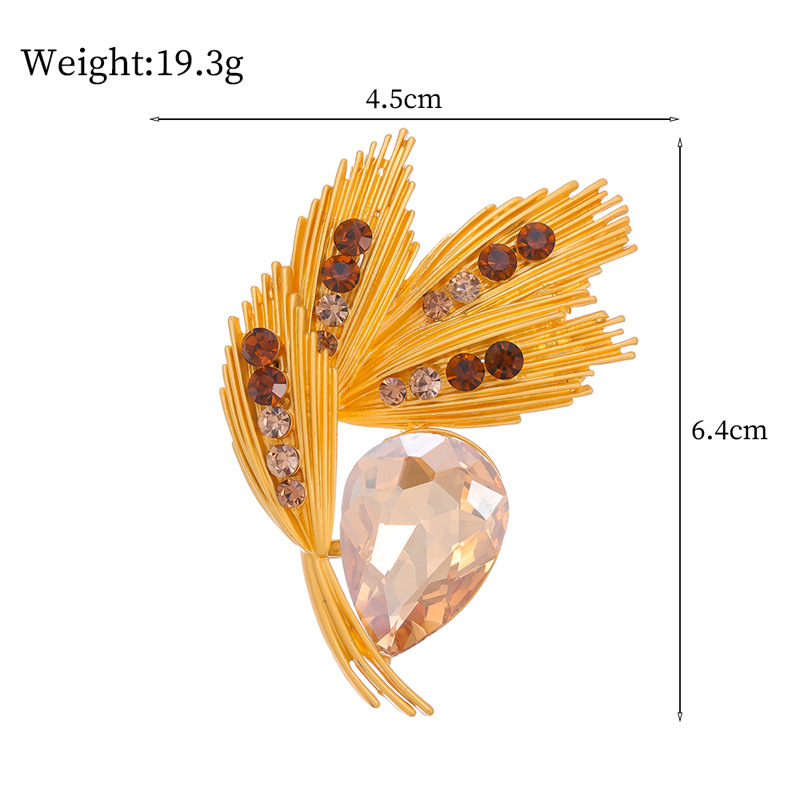 Sweet Flower Alloy Inlay Rhinestones Glass Unisex Brooches display picture 23