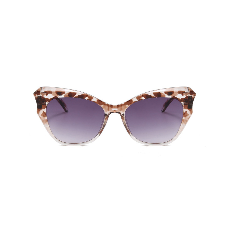 IG Style Cute Beach Solid Color Leopard Ac Butterfly Frame Full Frame Women's Sunglasses display picture 5