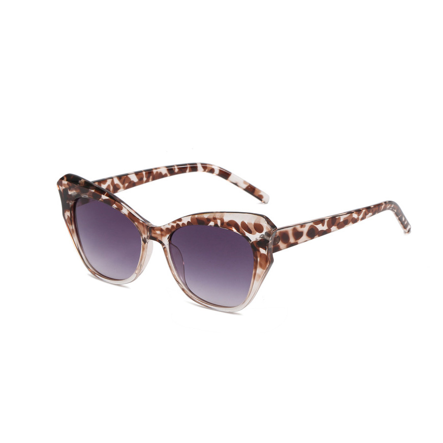 IG Style Cute Beach Solid Color Leopard Ac Butterfly Frame Full Frame Women's Sunglasses display picture 6