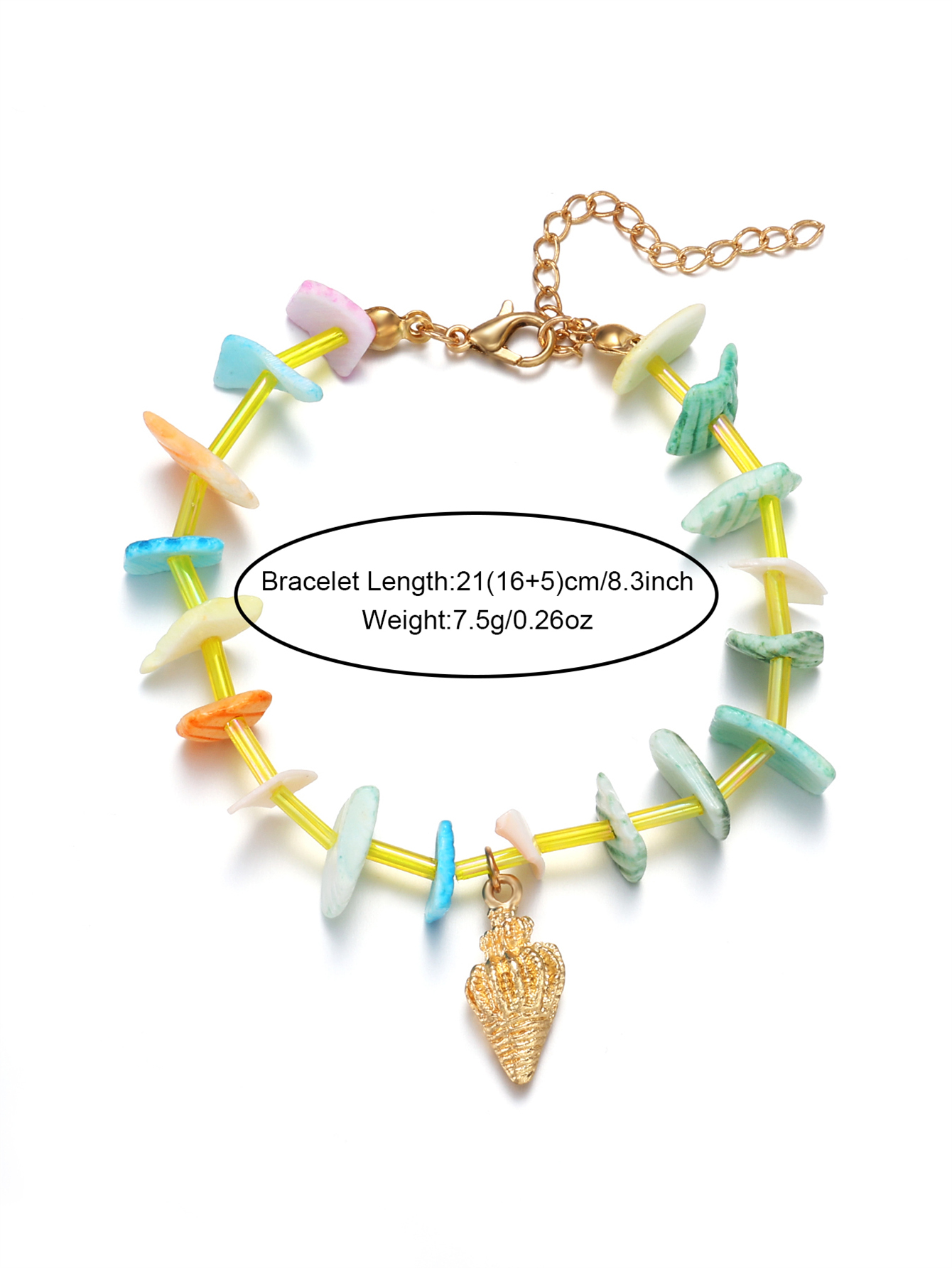 Casual Beach Starfish Conch Natural Stone Bracelets In Bulk display picture 7