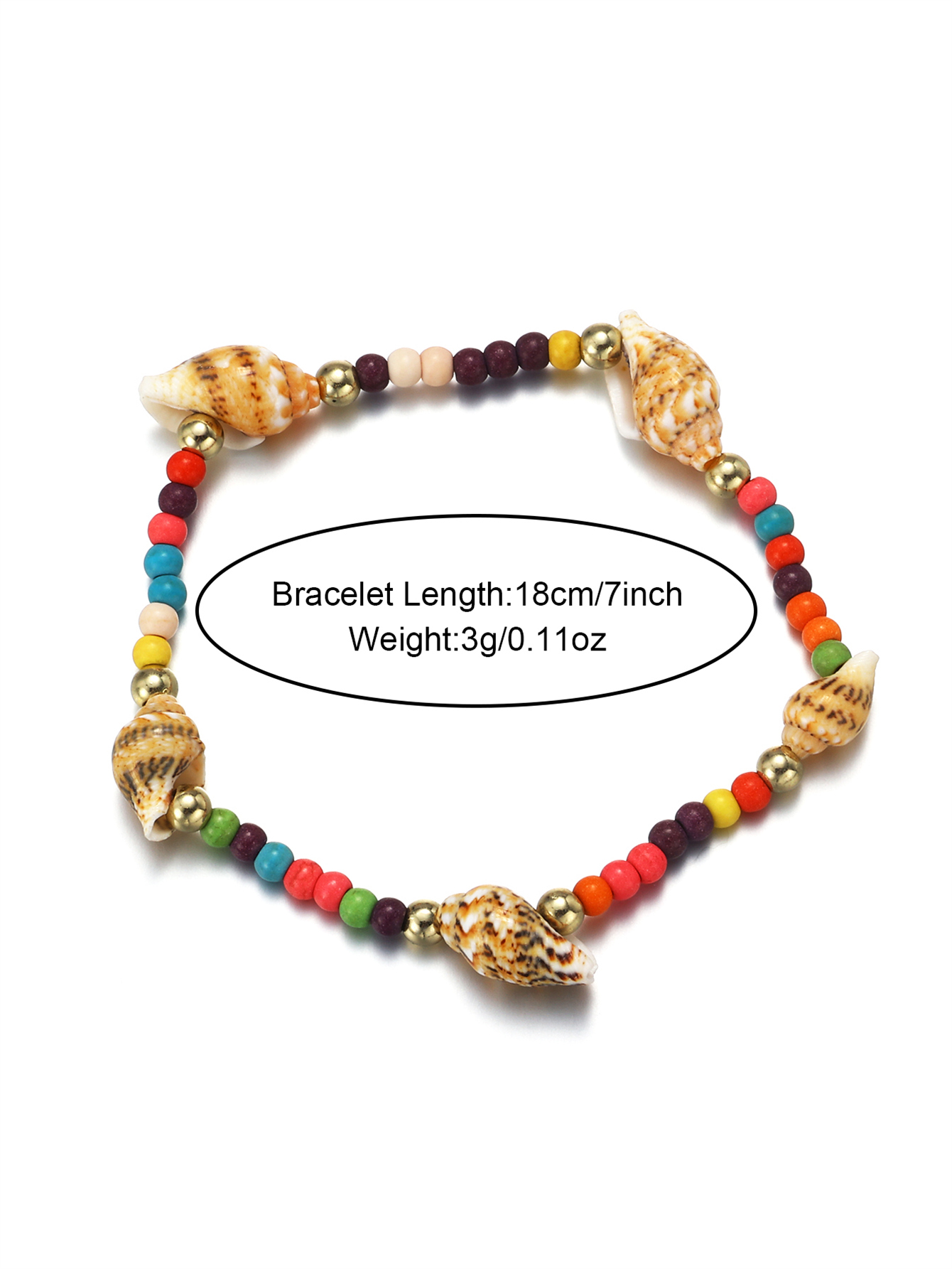 Casual Beach Starfish Conch Natural Stone Bracelets In Bulk display picture 11