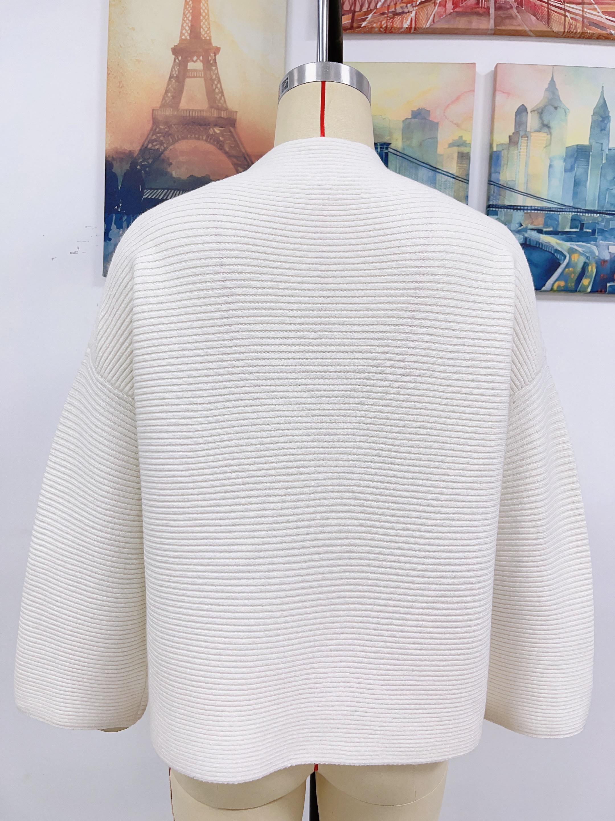 Women's Sweater Nine Points Sleeve Sweaters & Cardigans Casual Solid Color display picture 18