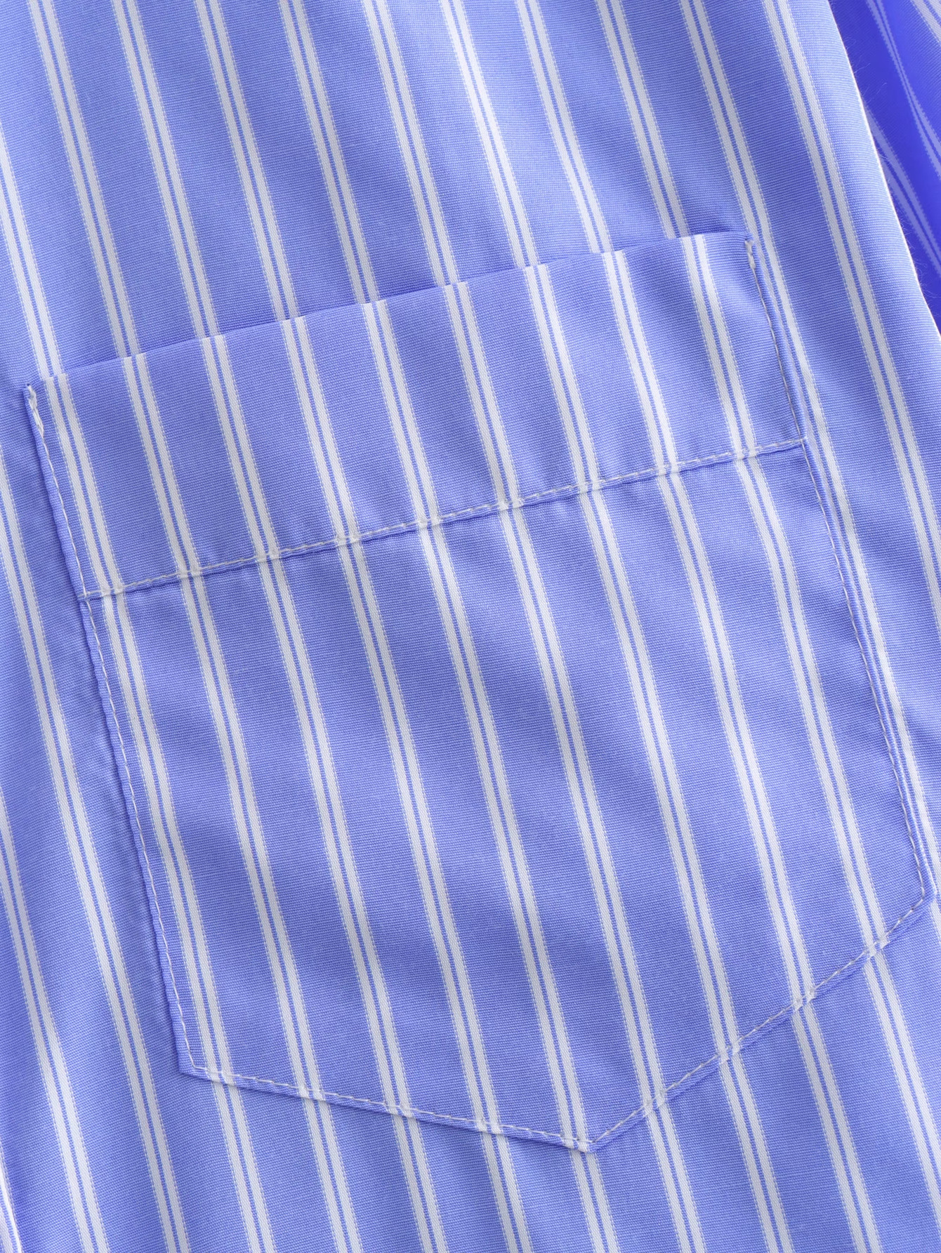 Women's Blouse Long Sleeve Blouses Contrast Binding Streetwear Stripe display picture 9