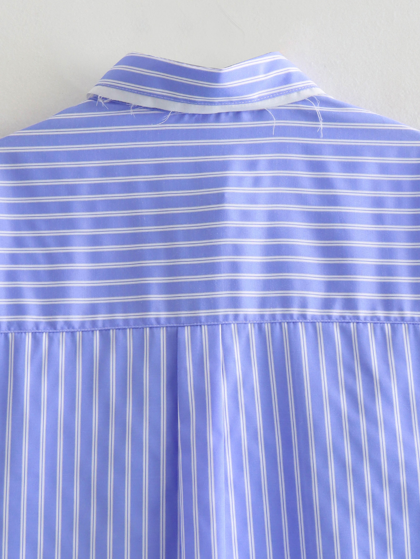 Women's Blouse Long Sleeve Blouses Contrast Binding Streetwear Stripe display picture 12