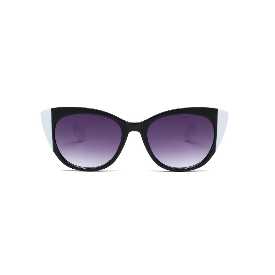 IG-Stil Elegant Einfacher Stil Farbverlauf Pc Katzenauge Vollbild Sonnenbrille Der Frauen display picture 7