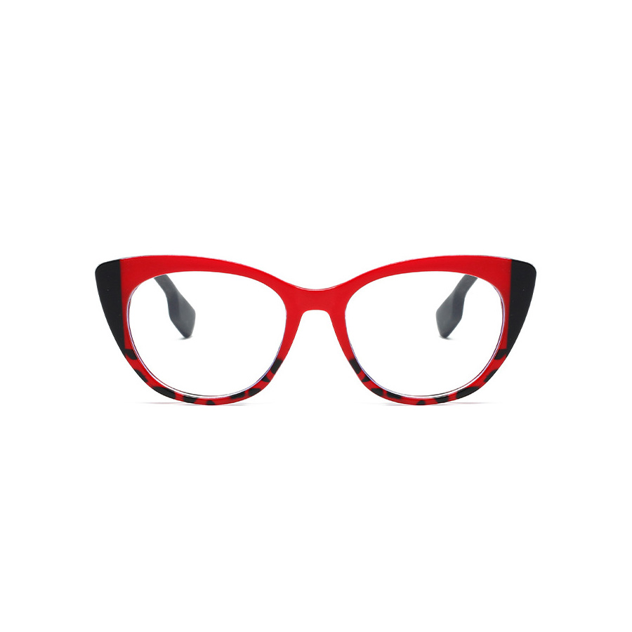 IG Style Casual Simple Style Color Block Pc Cat Eye Full Frame Optical Glasses display picture 5