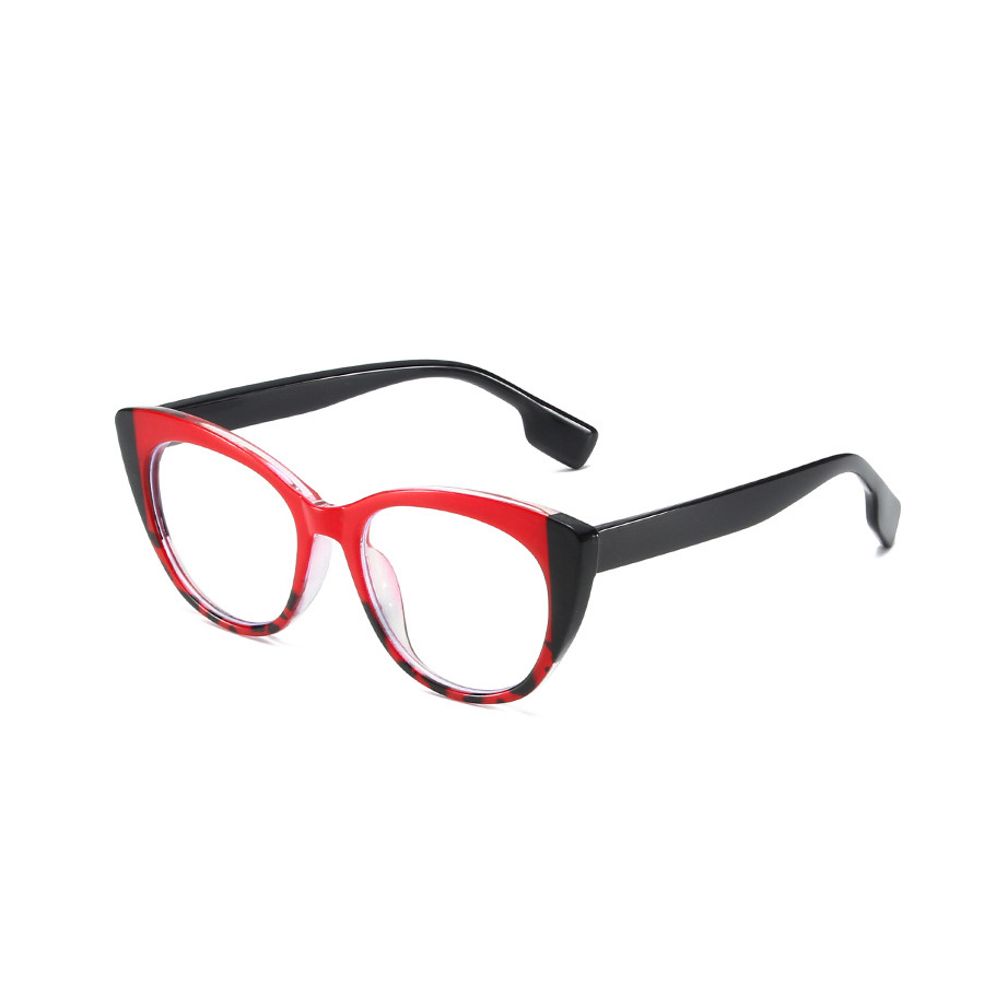 IG Style Casual Simple Style Color Block Pc Cat Eye Full Frame Optical Glasses display picture 6