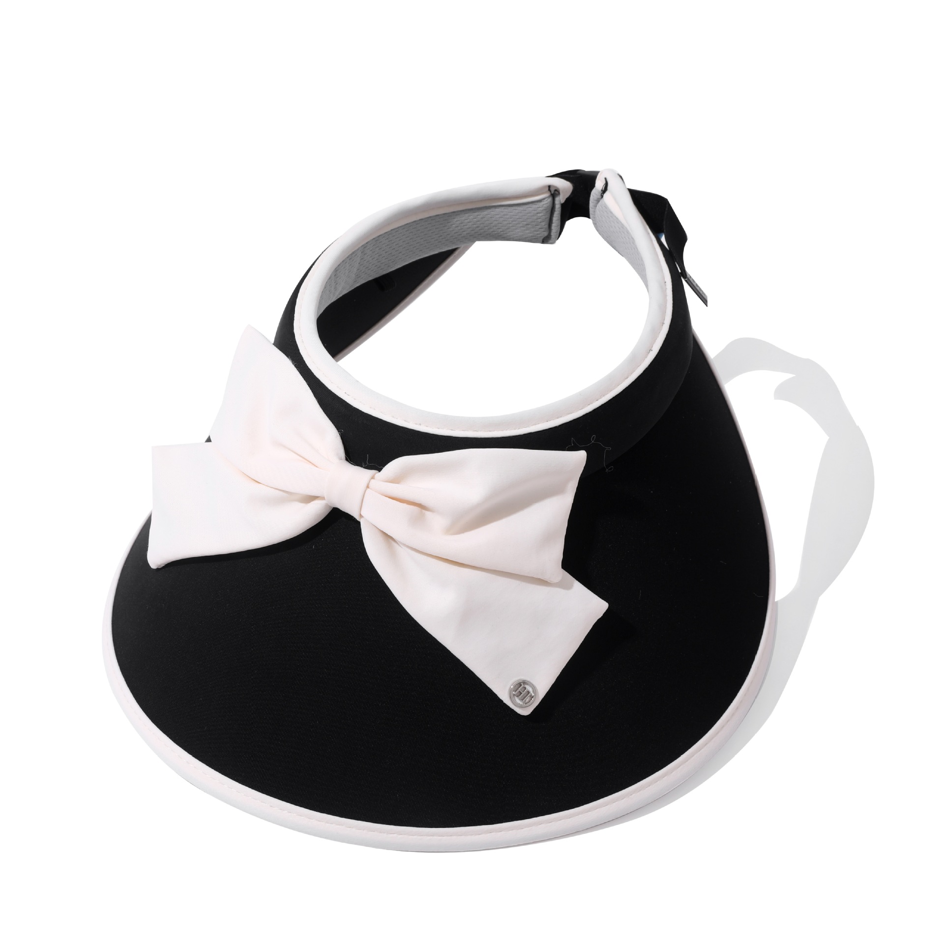 Women's Sweet Bow Knot Bowknot Big Eaves Topless Hat display picture 4