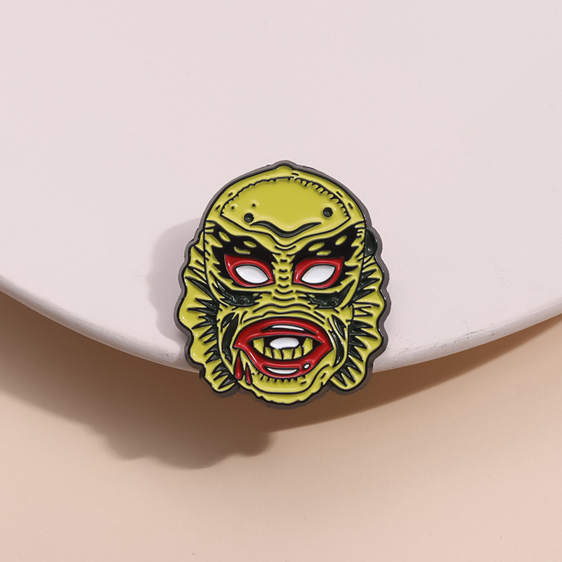 Cartoon Style Cool Style Cartoon Character Zinc Alloy Plating Unisex Brooches display picture 9