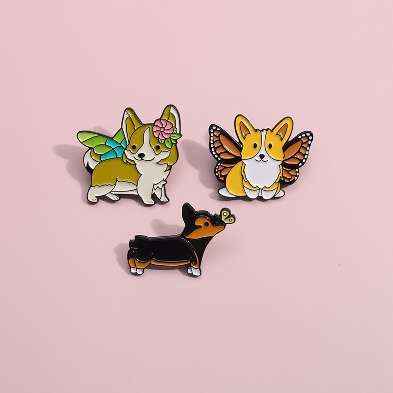 Simple Style Classic Style Dog Zinc Alloy Plating Unisex Brooches display picture 10