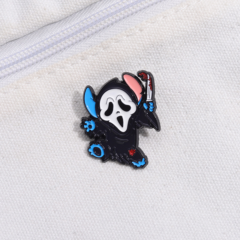 Simple Style Classic Style Cartoon Character Zinc Alloy Plating Unisex Brooches display picture 6