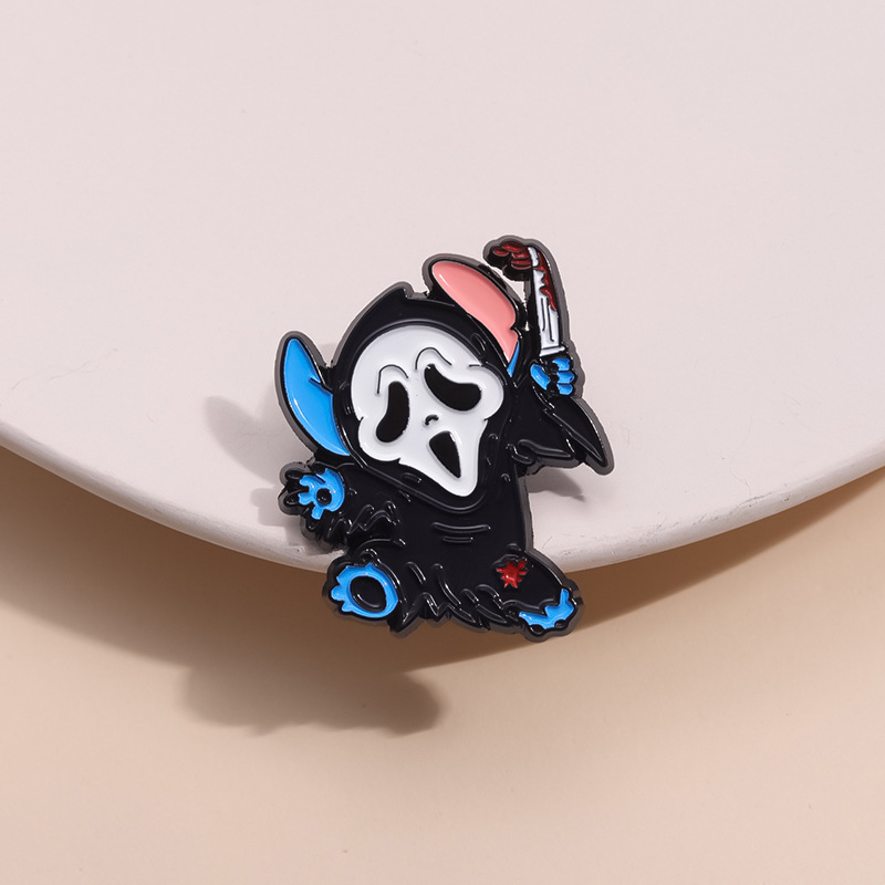 Simple Style Classic Style Cartoon Character Zinc Alloy Plating Unisex Brooches display picture 9