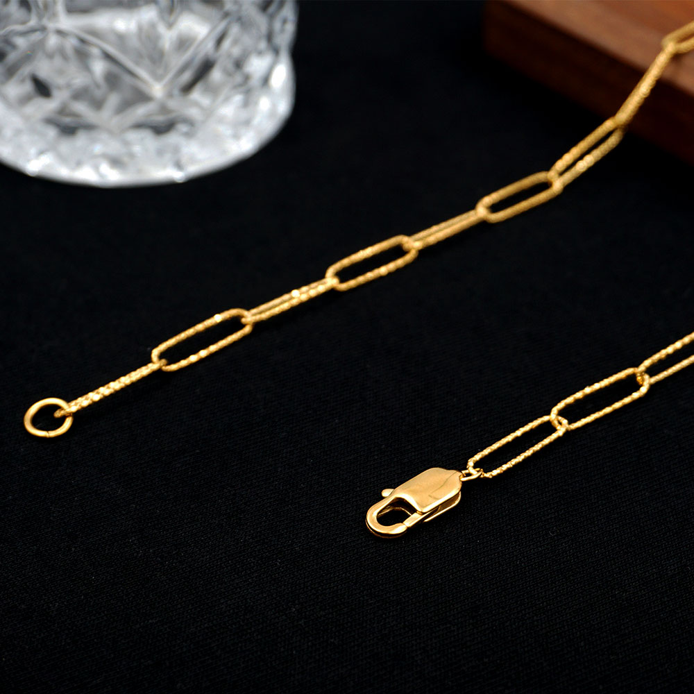 Titan Stahl Vergoldet Lässig Einfacher Stil Klassischer Stil Geometrisch Halsband display picture 8
