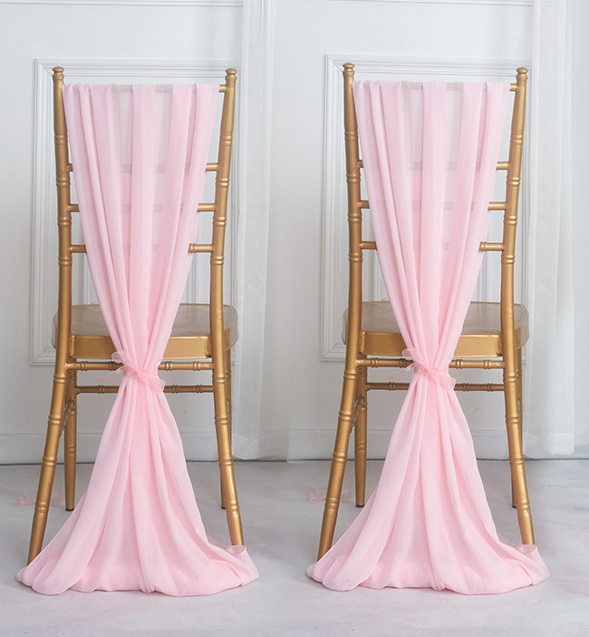 Simple Style Solid Color Polyester Chair Cover display picture 3