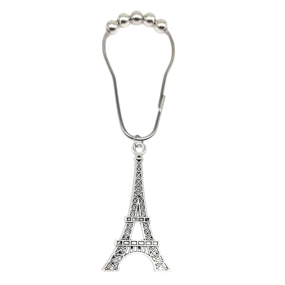 Lässig Eiffelturm Legierung Vorhang Haken display picture 2