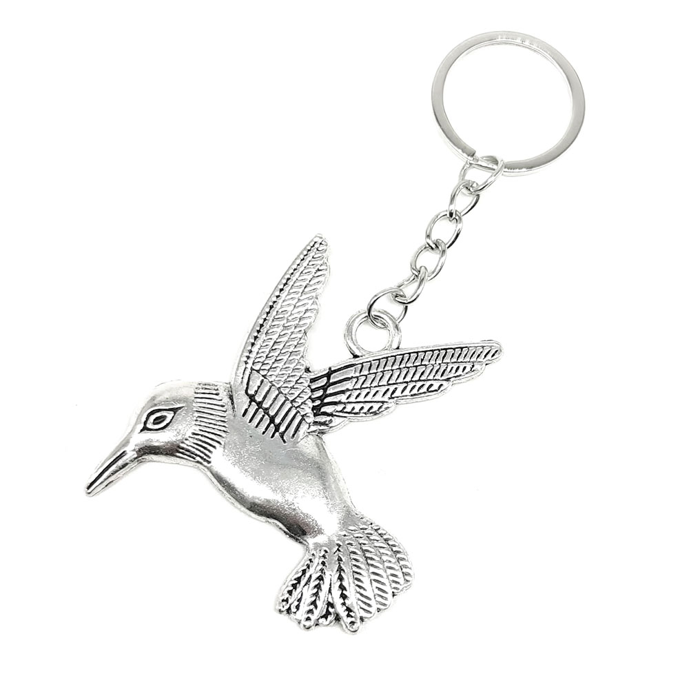 Retro Eagle Bird Eagle Alloy Plating Bag Pendant Keychain display picture 4