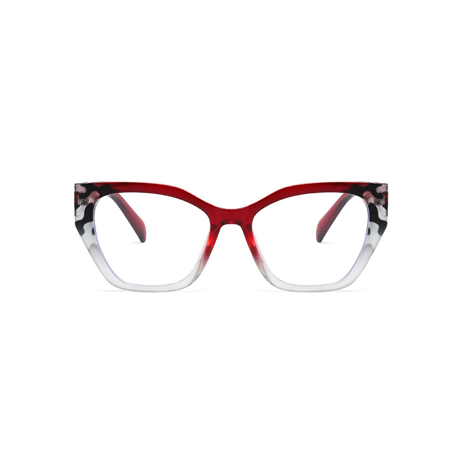 Cute Sweet Solid Color Ac Butterfly Frame Full Frame Optical Glasses display picture 5