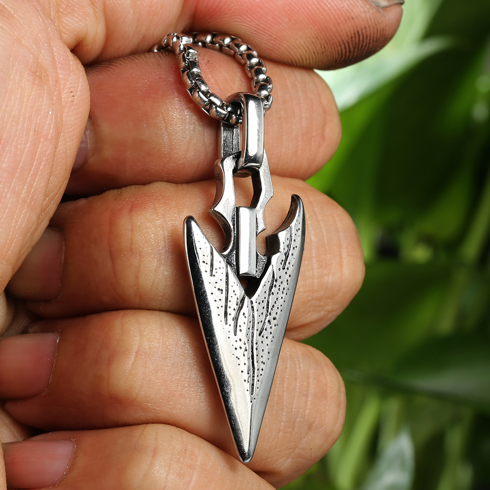 1 Piece 316 Stainless Steel  Arrow Pendant Chain display picture 3