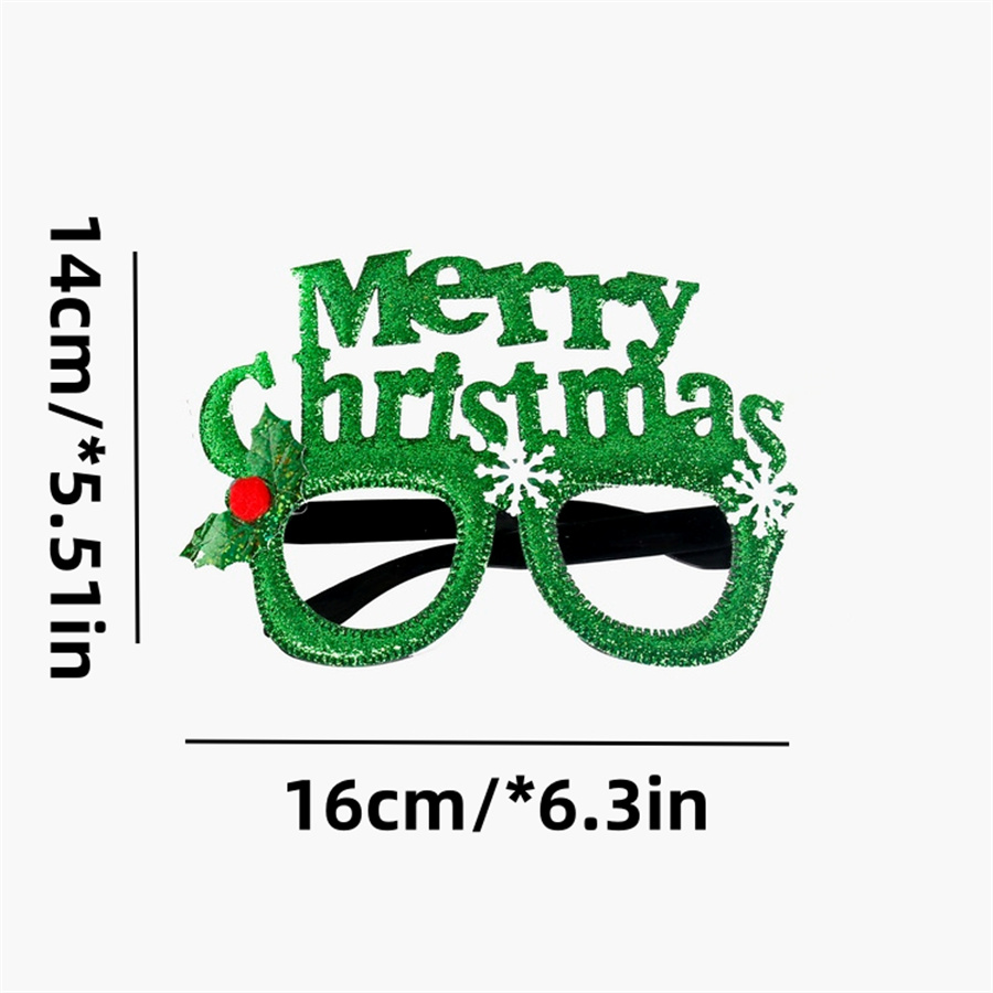 Christmas Cartoon Style Cute Modern Style Christmas Hat Christmas Tree Letter Plastic Christmas Carnival display picture 2