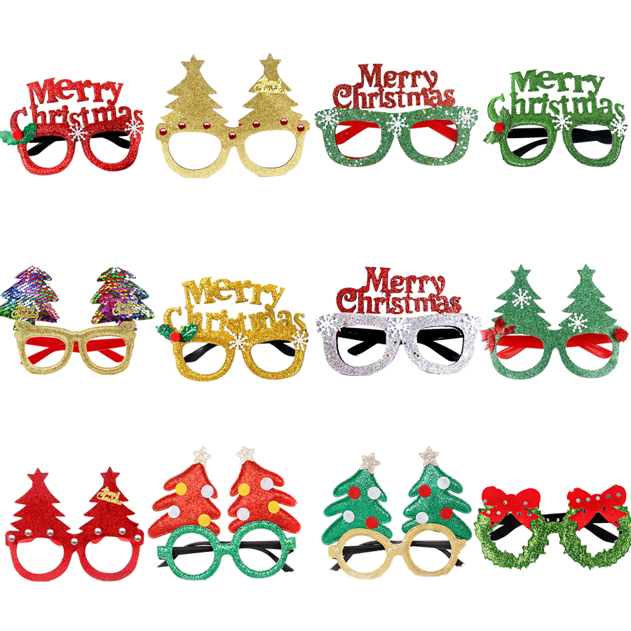 Christmas Cartoon Style Cute Modern Style Christmas Hat Christmas Tree Letter Plastic Christmas Carnival display picture 1