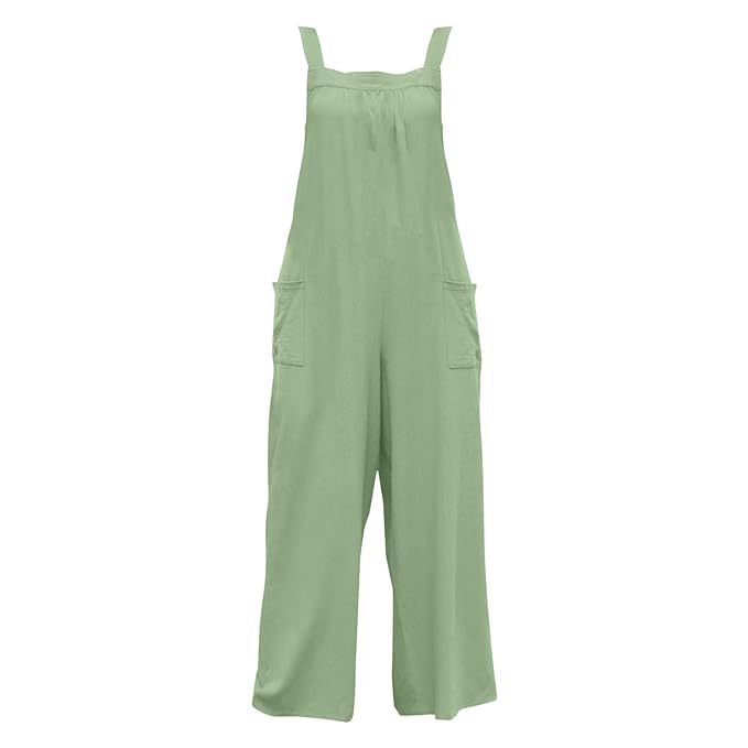 Women's Holiday Daily Simple Style Solid Color Full Length Pocket Jumpsuits display picture 7